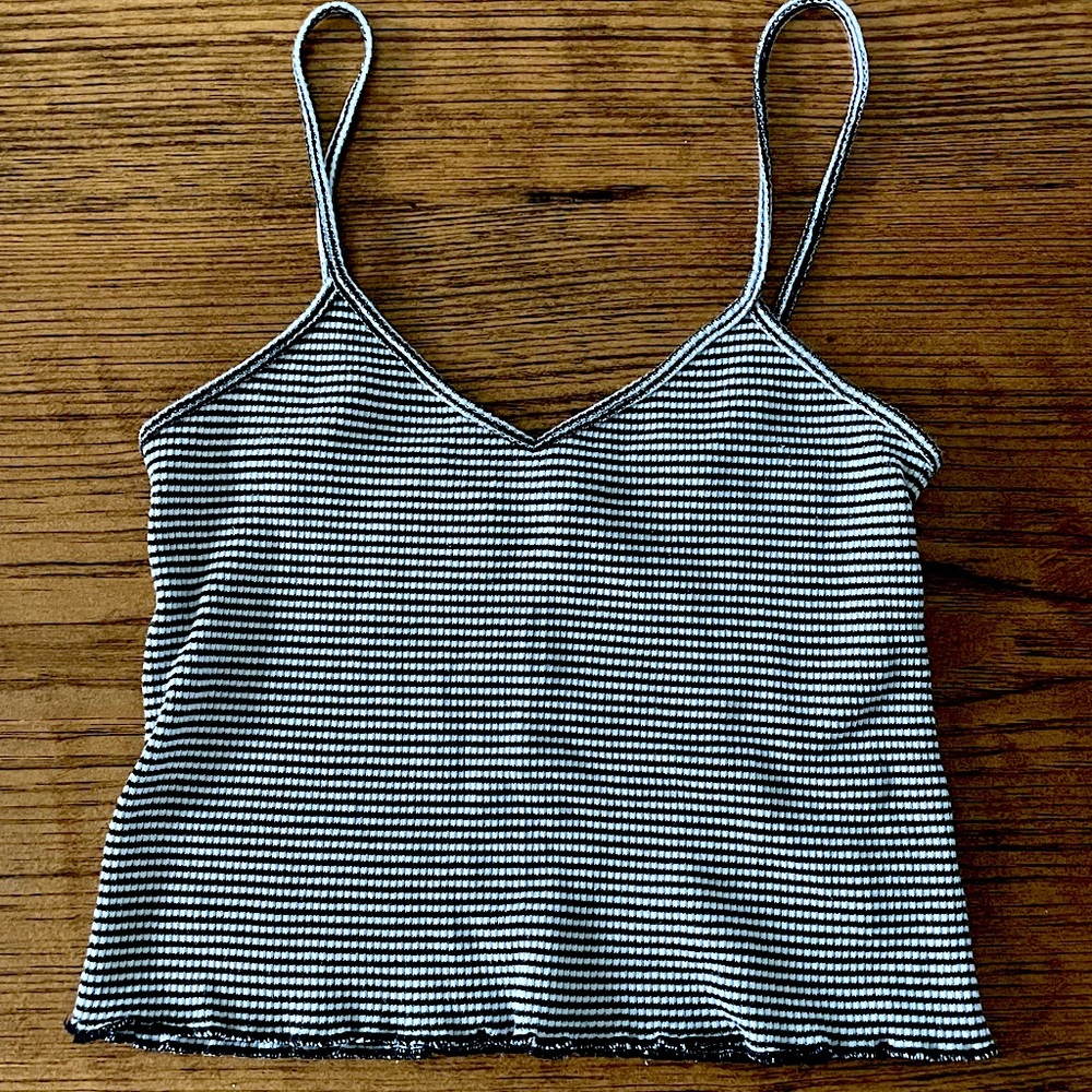 Striped Crop Top